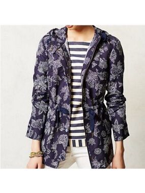 Hei Hei Anthropologie Sketchbook Anorak Jacket Womens Small S